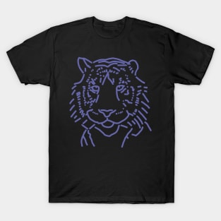 Very Peri Periwinkle Blue Water Tiger Color of the Year 2022 T-Shirt